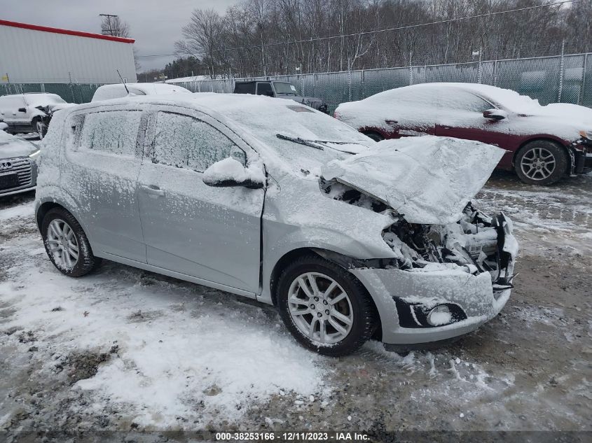 2013 CHEVROLET SONIC LT - 1G1JC6SH2D4237677
