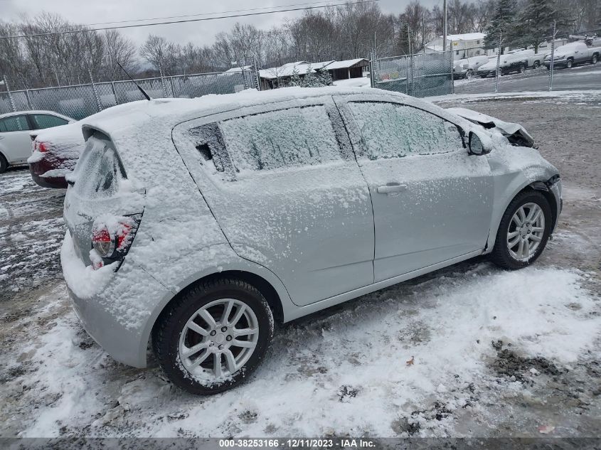 2013 CHEVROLET SONIC LT - 1G1JC6SH2D4237677