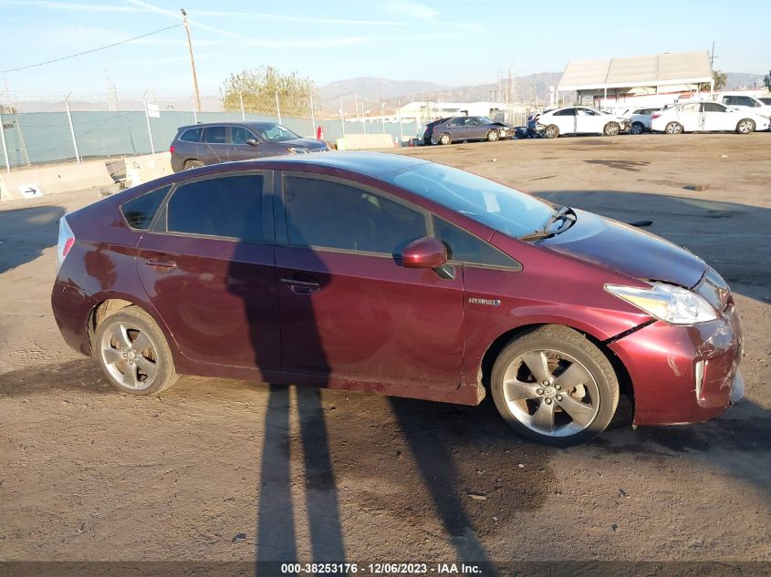 2013 TOYOTA PRIUS ONE/TWO/THREE/FOUR/FIVE - JTDKN3DU4D5614891