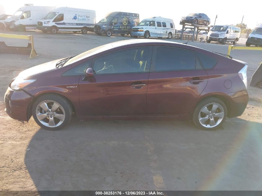 2013 TOYOTA PRIUS ONE/TWO/THREE/FOUR/FIVE - JTDKN3DU4D5614891