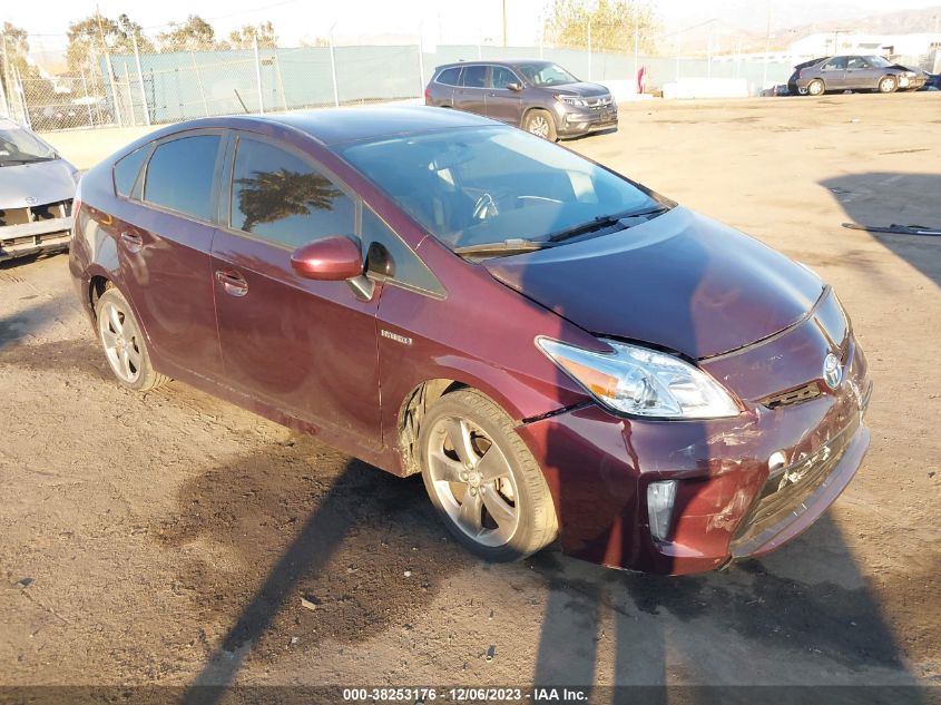 2013 TOYOTA PRIUS ONE/TWO/THREE/FOUR/FIVE - JTDKN3DU4D5614891