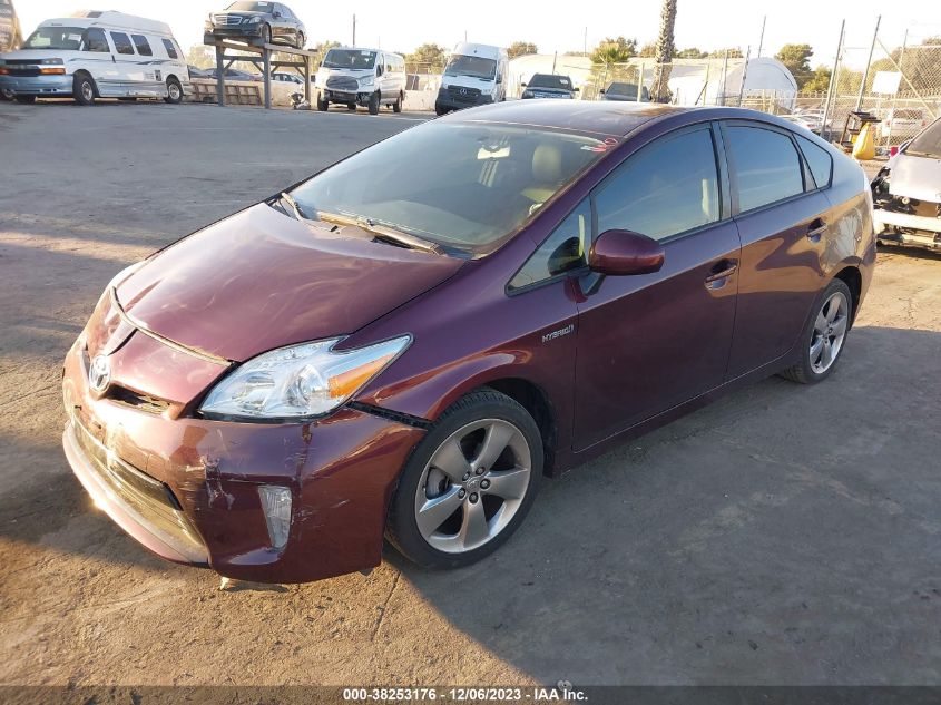 2013 TOYOTA PRIUS ONE/TWO/THREE/FOUR/FIVE - JTDKN3DU4D5614891