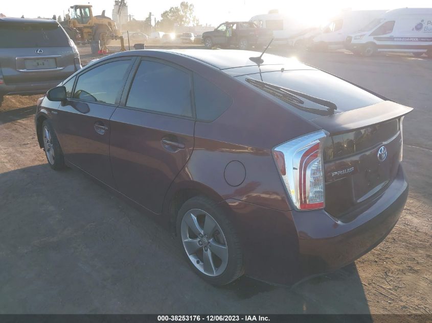2013 TOYOTA PRIUS ONE/TWO/THREE/FOUR/FIVE - JTDKN3DU4D5614891
