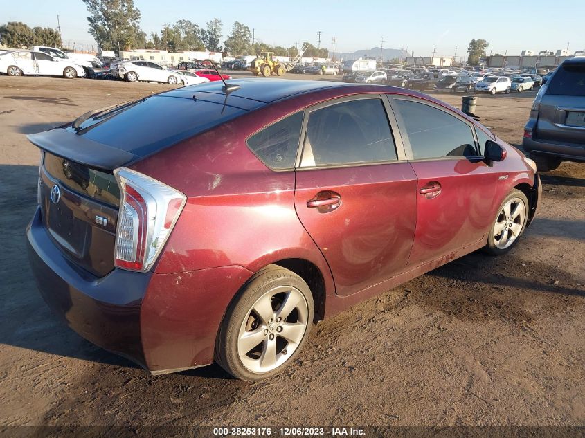 2013 TOYOTA PRIUS ONE/TWO/THREE/FOUR/FIVE - JTDKN3DU4D5614891