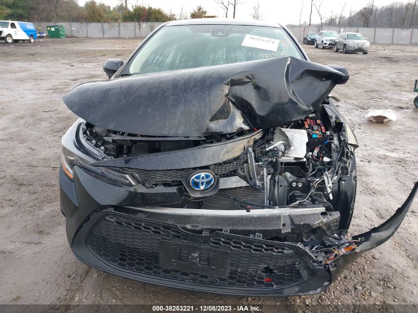 2021 TOYOTA COROLLA HYBRID LE - JTDEAMDE1MJ021259