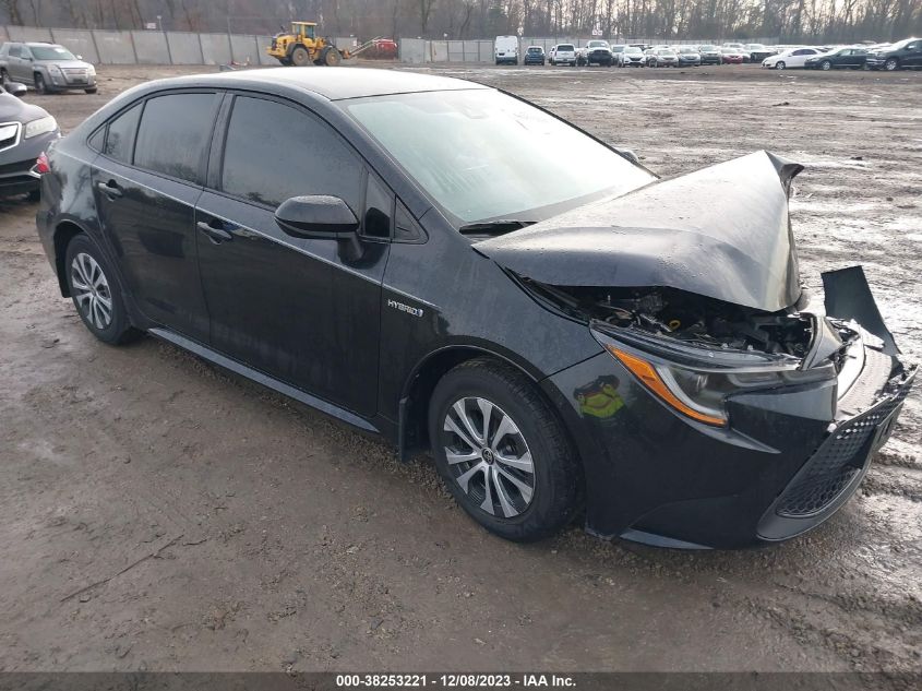 2021 TOYOTA COROLLA HYBRID LE - JTDEAMDE1MJ021259