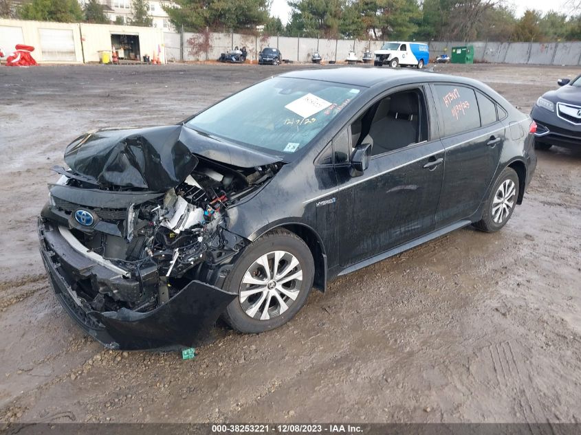 2021 TOYOTA COROLLA HYBRID LE - JTDEAMDE1MJ021259