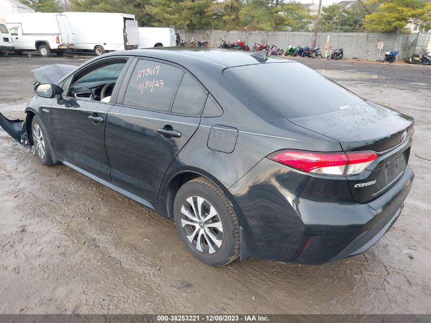 2021 TOYOTA COROLLA HYBRID LE - JTDEAMDE1MJ021259
