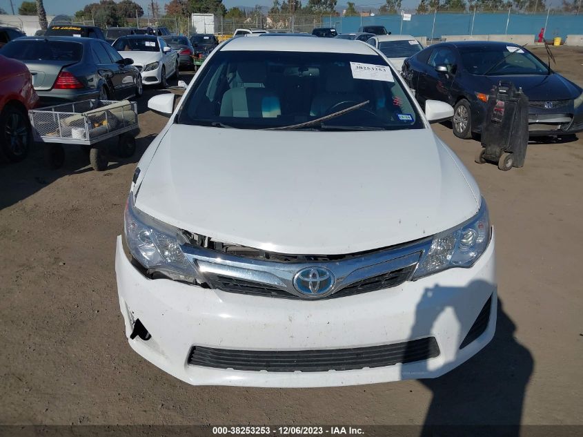 2014 TOYOTA CAMRY HYBRID XLE - 4T1BD1FK3EU103677