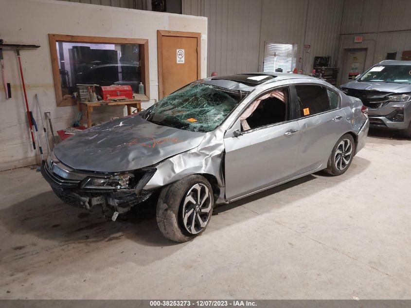 2016 HONDA ACCORD EXL - 1HGCR2F8XGA117084