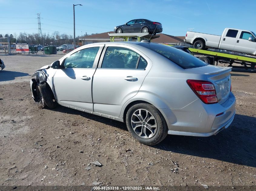2018 CHEVROLET SONIC LT - 1G1JD5SH2J4136013