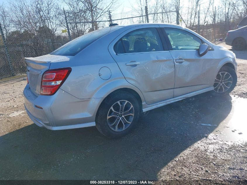 2018 CHEVROLET SONIC LT - 1G1JD5SH2J4136013