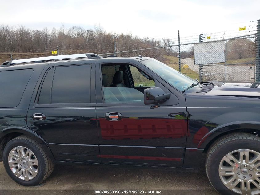 2014 FORD EXPEDITION LIMITED - 1FMJU2A55EEF11689