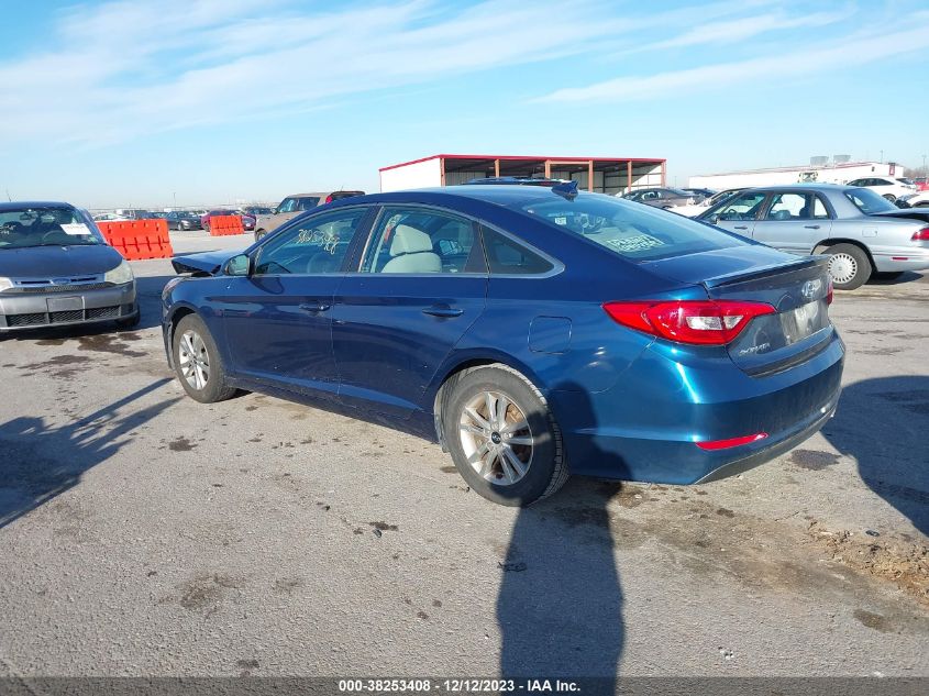 2017 HYUNDAI SONATA SE - 5NPE24AF3HH525983