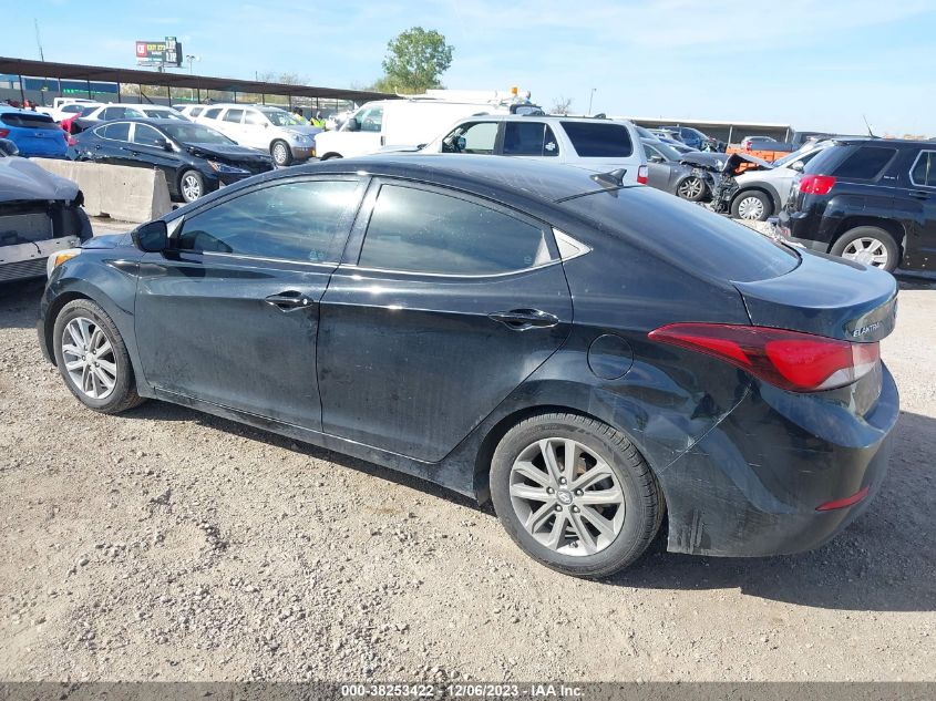 2015 HYUNDAI ELANTRA SE - 5NPDH4AEXFH560759
