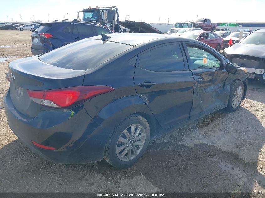 2015 HYUNDAI ELANTRA SE - 5NPDH4AEXFH560759