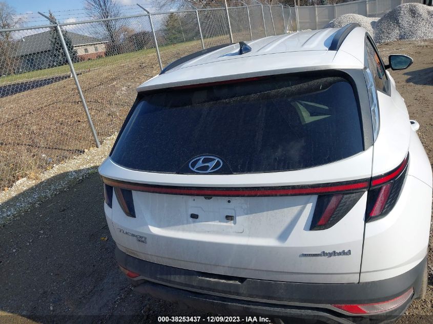 2022 HYUNDAI TUCSON HYBRID BLUE KM8JBCA1XNU024762