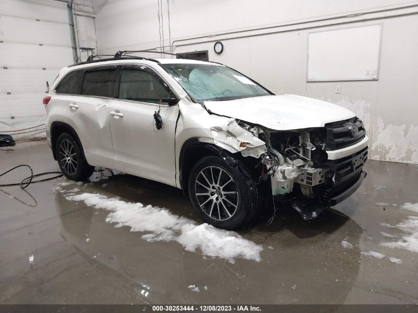 2018 TOYOTA HIGHLANDER SE/XLE - 5TDJZRFH4JS903987