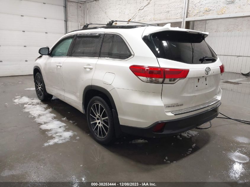 2018 TOYOTA HIGHLANDER SE/XLE - 5TDJZRFH4JS903987