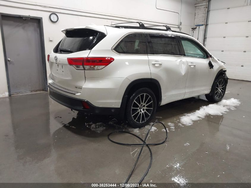 2018 TOYOTA HIGHLANDER SE/XLE - 5TDJZRFH4JS903987