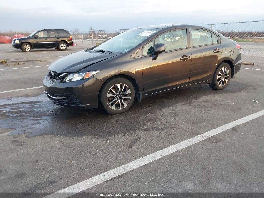 2013 HONDA CIVIC EX - 19XFB2F81DE038878