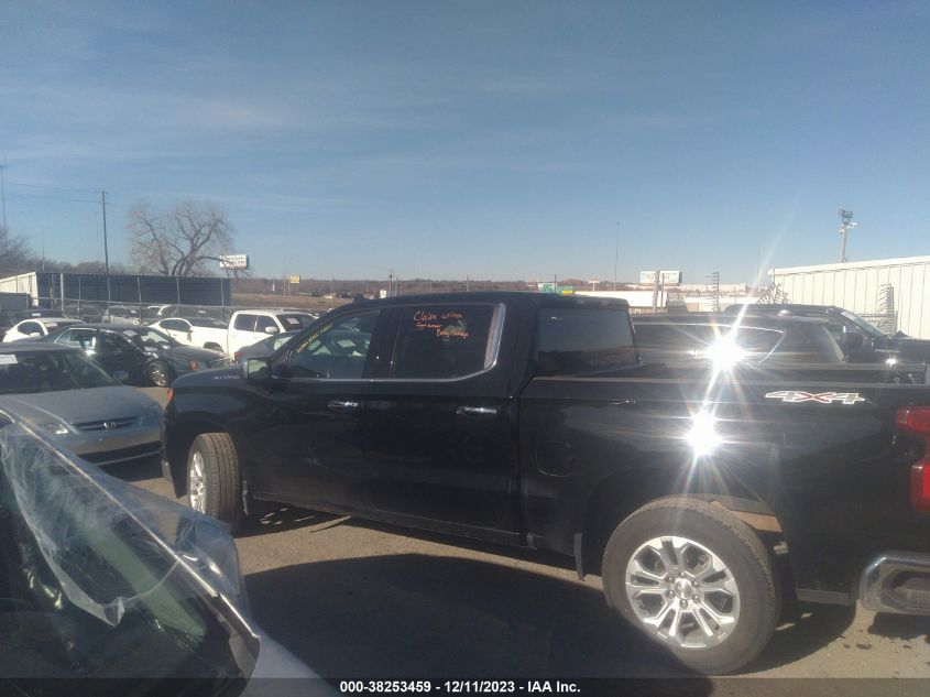2023 CHEVROLET SILVERADO 1500 4WD  SHORT BED LTZ - 1GCUDGED6PZ112172