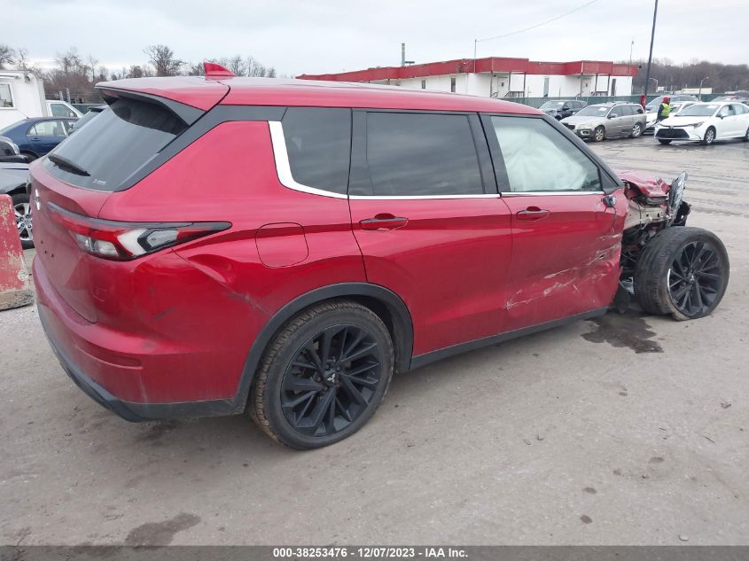 2022 MITSUBISHI OUTLANDER SE/BLACK EDITION - JA4J4UA86NZ054890