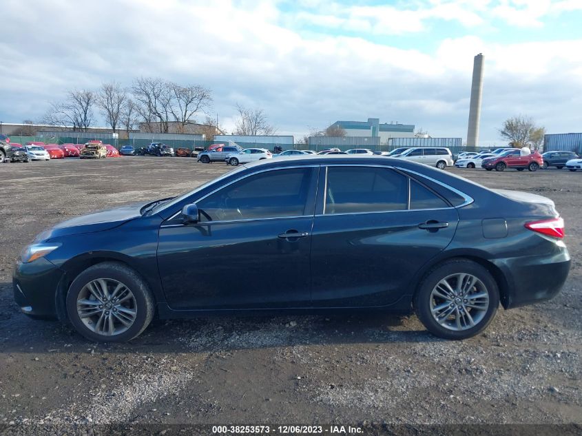 2017 TOYOTA CAMRY SE - 4T1BF1FK7HU321488