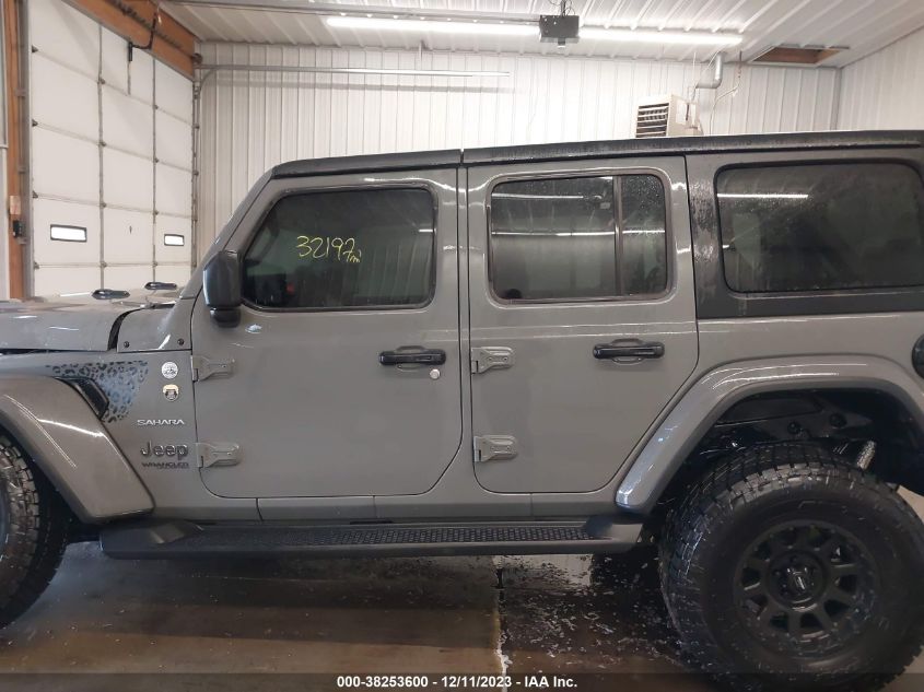 2022 JEEP WRANGLER UNLIMITED SAHARA - 1C4HJXENXNW171906