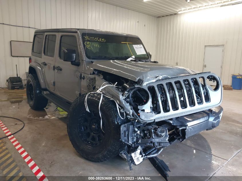 2022 JEEP WRANGLER UNLIMITED SAHARA - 1C4HJXENXNW171906
