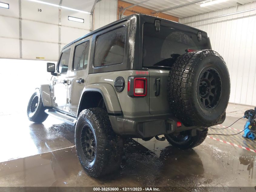 2022 JEEP WRANGLER UNLIMITED SAHARA - 1C4HJXENXNW171906