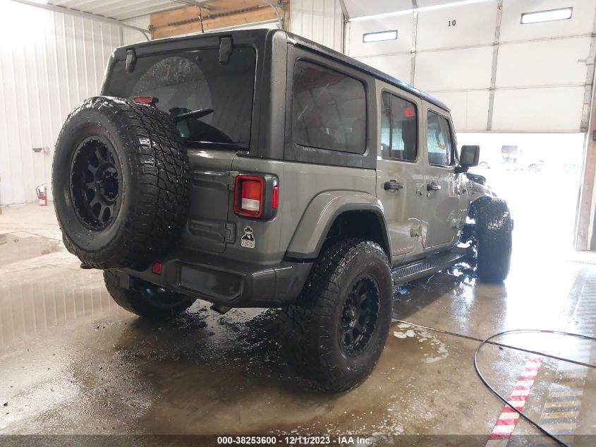 2022 JEEP WRANGLER UNLIMITED SAHARA - 1C4HJXENXNW171906