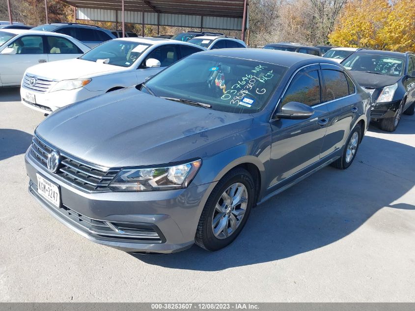 2016 VOLKSWAGEN PASSAT 1.8T S - 1VWAT7A37GC037646