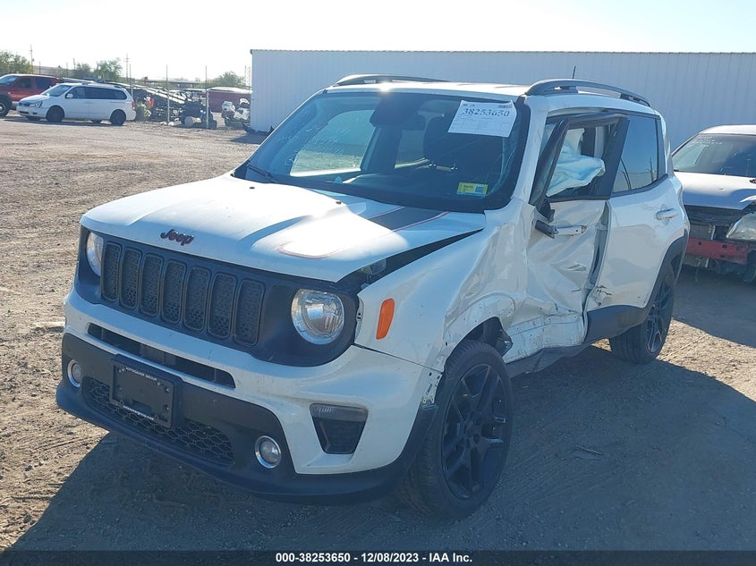 VIN ZACNJBBBXLPL97032 2020 JEEP RENEGADE LATITUDE