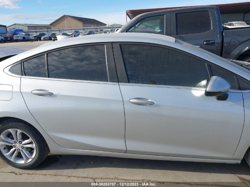 2019 CHEVROLET CRUZE LT - 1G1BE5SM2K7116813