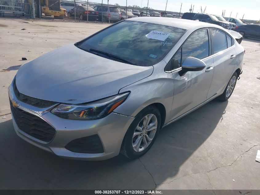 2019 CHEVROLET CRUZE LT - 1G1BE5SM2K7116813