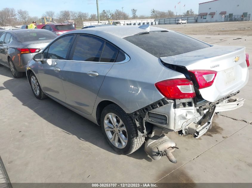 2019 CHEVROLET CRUZE LT - 1G1BE5SM2K7116813