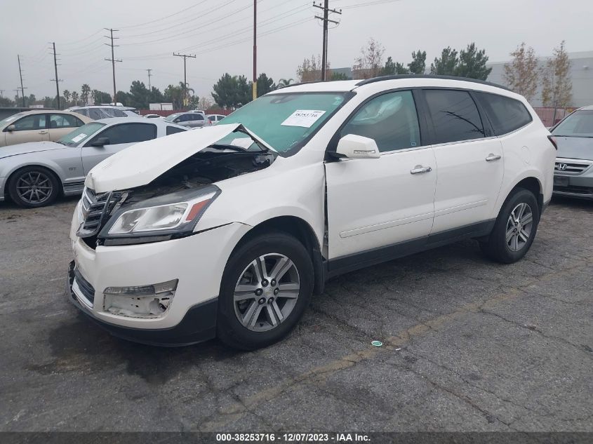 2015 CHEVROLET TRAVERSE LT - 1GNKRGKD3FJ165753