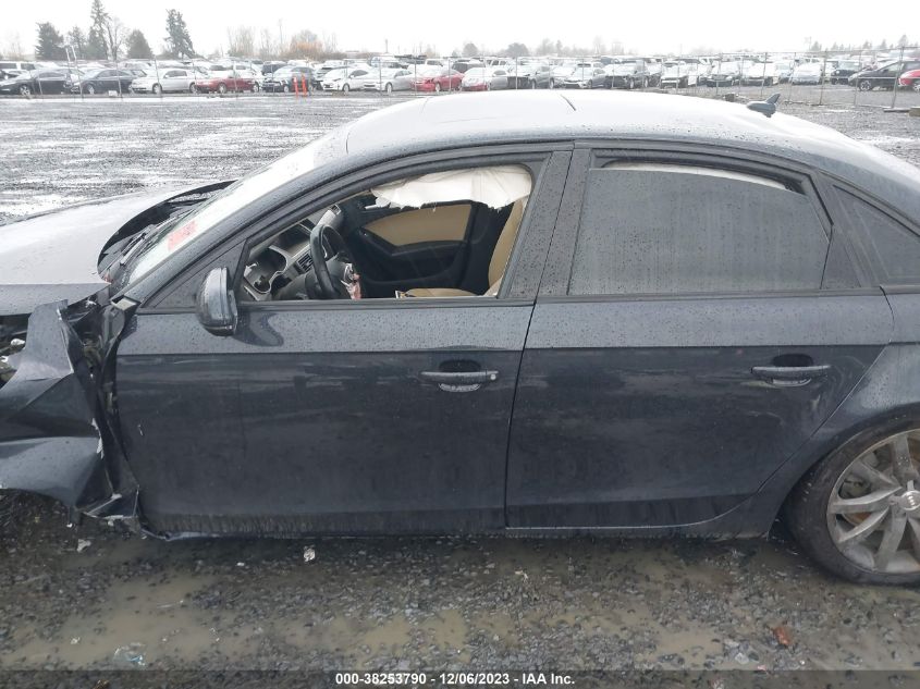 2013 AUDI A4 PREMIUM PLUS - WAUFFAFLXDN035781