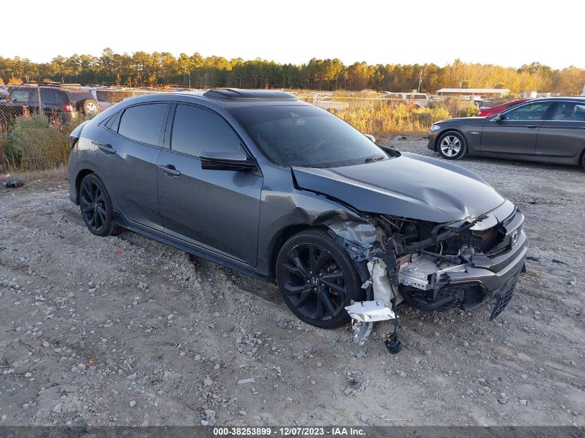 2018 HONDA CIVIC SPORT TOURING - SHHFK7H91JU225819