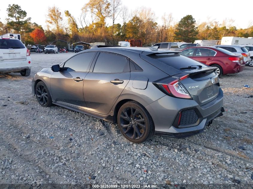 2018 HONDA CIVIC SPORT TOURING - SHHFK7H91JU225819