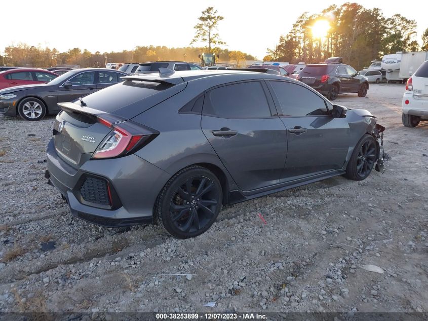 2018 HONDA CIVIC SPORT TOURING - SHHFK7H91JU225819