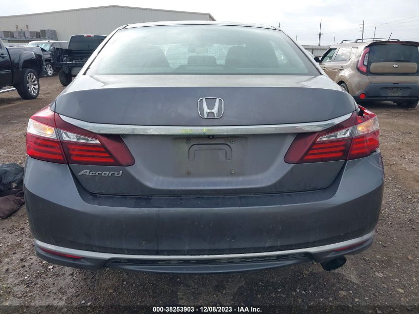 2016 HONDA ACCORD LX - 1HGCR2F3XGA186085