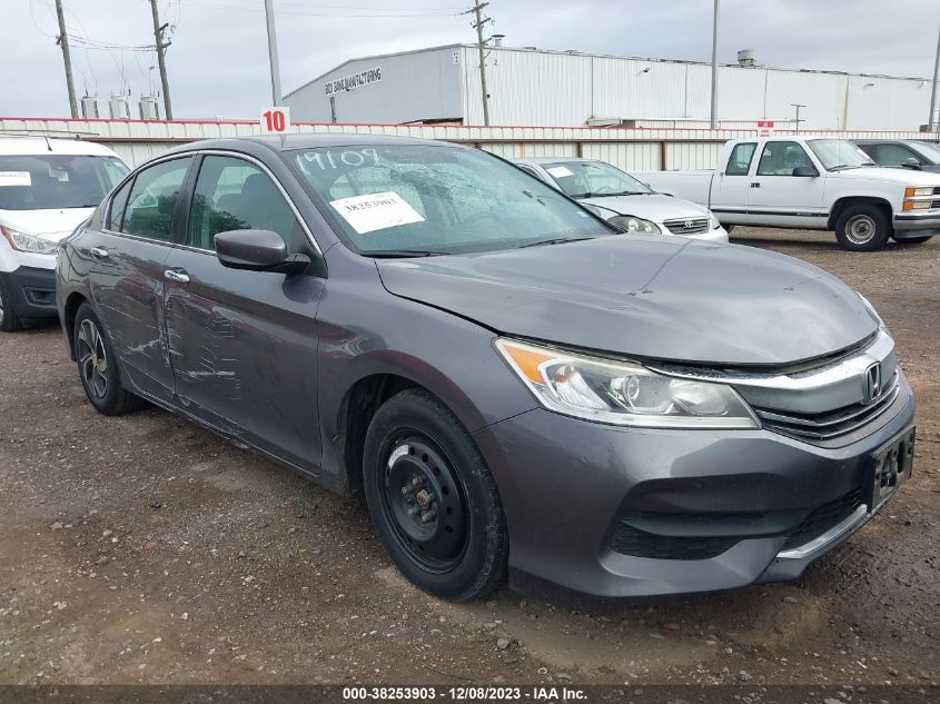 2016 HONDA ACCORD LX - 1HGCR2F3XGA186085