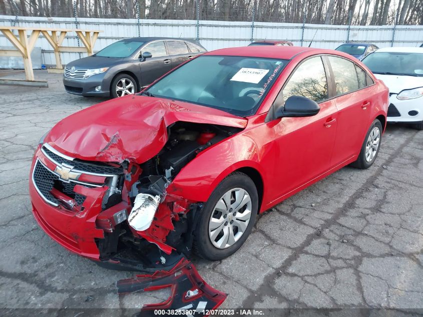 2014 CHEVROLET CRUZE LS AUTO - 1G1PA5SH3E7212734