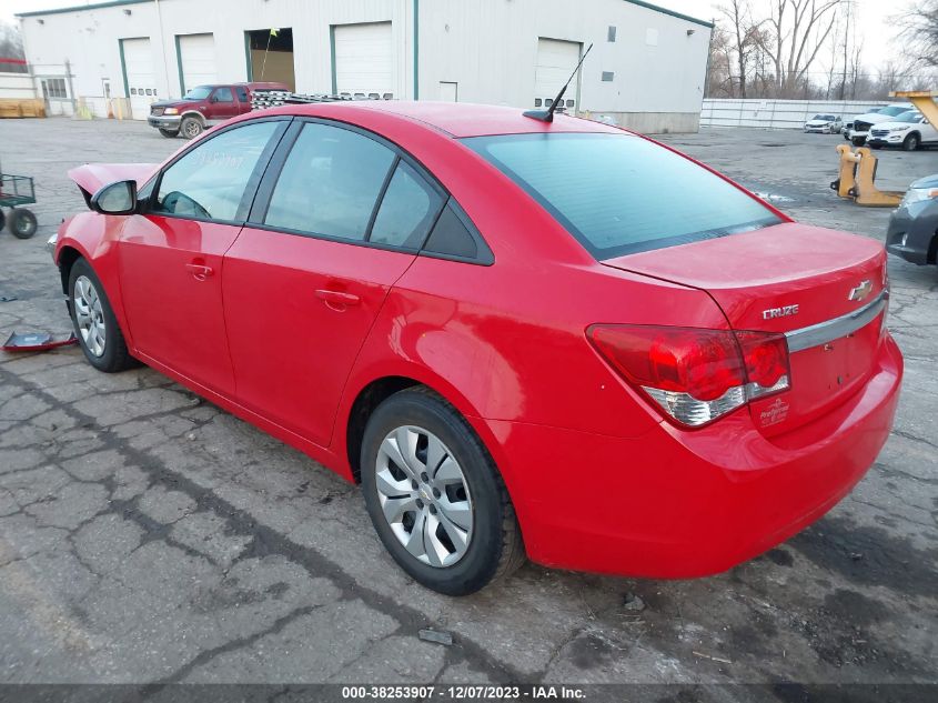 2014 CHEVROLET CRUZE LS AUTO - 1G1PA5SH3E7212734