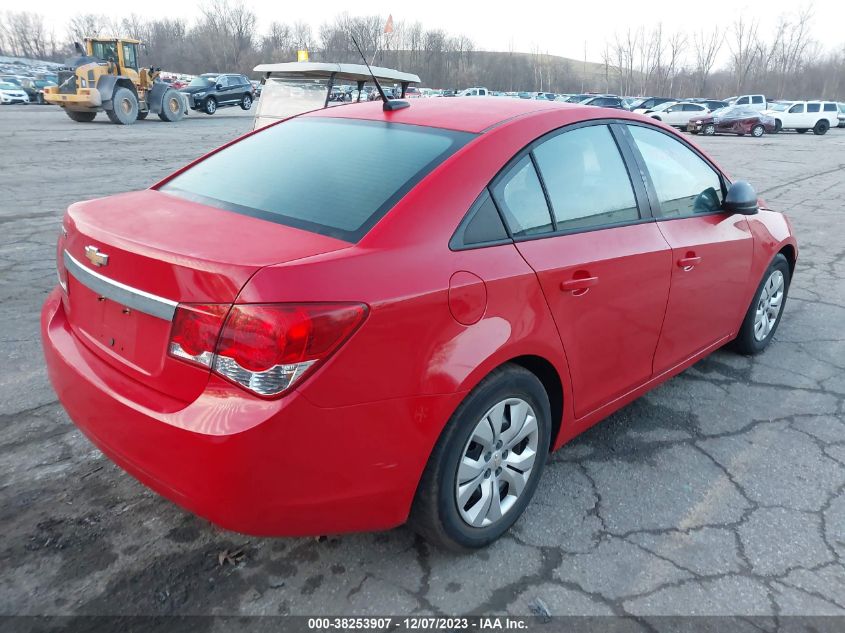 2014 CHEVROLET CRUZE LS AUTO - 1G1PA5SH3E7212734