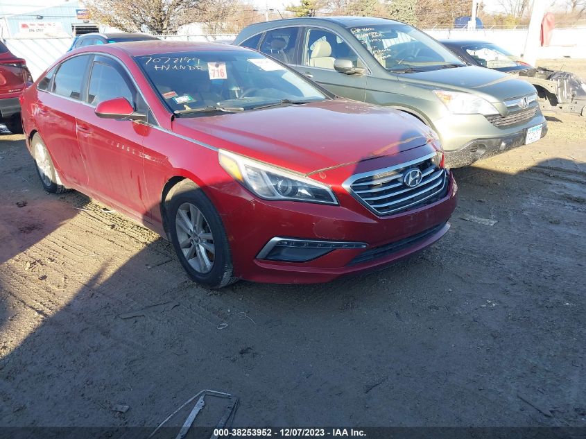 2015 HYUNDAI SONATA SE - 5NPE24AF5FH003742