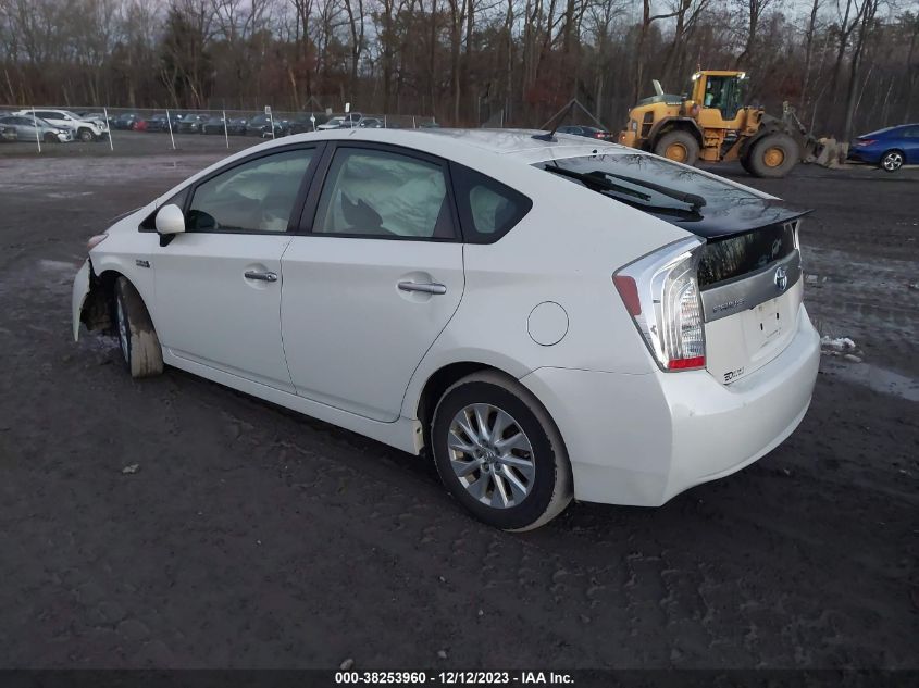 JTDKN3DP3E3049587 | 2014 TOYOTA PRIUS PLUG-IN