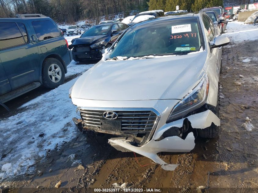 2016 HYUNDAI SONATA HYBRID LIMITED - KMHE34L11GA023313